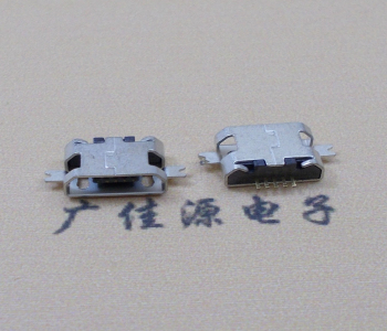 海南MICRO USB B型口 两脚SMT沉板0.7/1.0/1.6直边