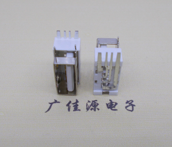 海南USB侧立式短体10.0尺寸 侧插加宽脚5A大电流插座