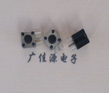 海南4.5X4.5x3.8侧边三脚插进口弹片不锈钢按键开关