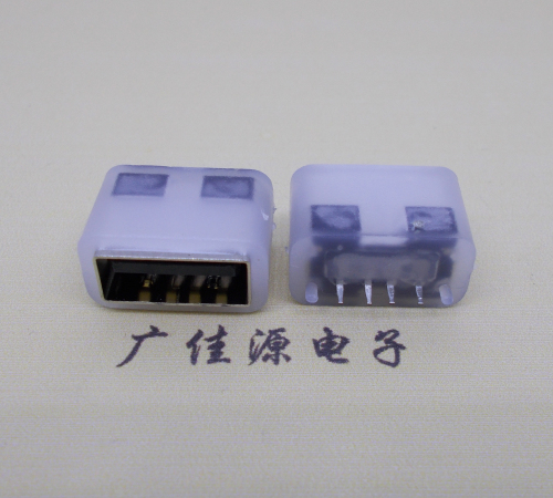 直插海南usb2.0防水母座