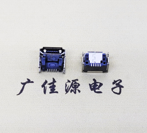 海南MICRO USB5pin加高母座 垫高1.55/2.5/3.04/4.45尺寸接口